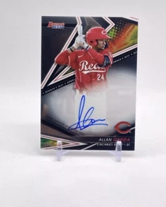 2022 Bowman's Best #B22-AC Allan Cerda Best of 2022 Auto Cincinnati Reds - Bild 1 von 2