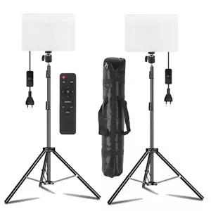 Eloies Bi Color LED Video Soft Light Panel Kit for Studio Photography Video Rec - Picture 1 of 15