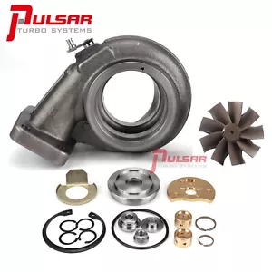 PSR Turbine Housing+Upgrade 67mm 10Blades Wheel for 04.5-07 Holset HE351CW Turbo - Bild 1 von 7