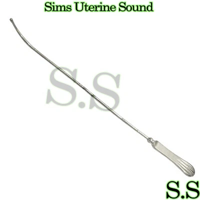 1 Sims Uterine Sound Surgical Gyno Medical Instruments - Image 1 of 3