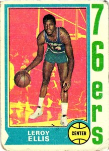 LEROY ELLIS 1974-75 Topps Basketball #111  READ FOR $1 PROMO RULE  B17R4S19P1
