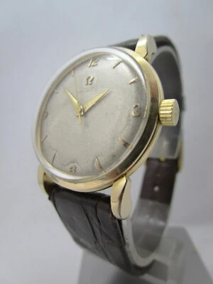 Omega cal 354  Hammer Automatic bumper vintage Herrenuhr-  80 micron!  vergoldet - Bild 1 von 4