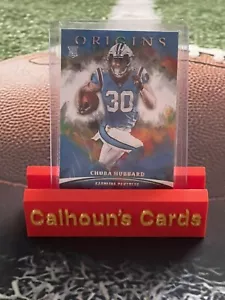 CHUBA HUBBARD 2021 Panini Origins ROOKIE CARD #137 CAROLINA PANTHERS - RC - Picture 1 of 2