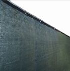 4' x 25' Privacy Fence Screen Green Fabric Mesh Shade Cover Garden Tarp Grommets