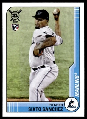 2021 TOPPS BIG LEAGUE ROOKIE SIXTO SANCHEZ R57 - Image 1 of 2