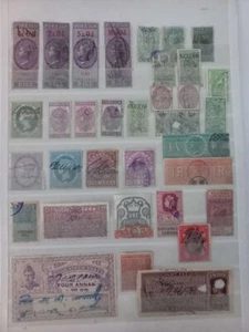 Sellos de ingresos de Gran Bretaña / colección de sellos fiscales - Imagen 1 de 1