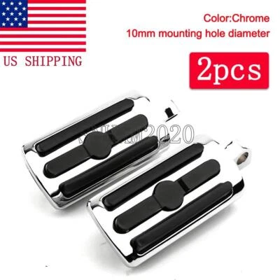 Rear Foot Peg Male Mount Footrest For Harley-Davidson Softail Deluxe FLSTN - Изображение 1 из 4