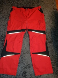 Arbeitshose Damen Rot schwarz Größe 54 - Bild 1 von 3