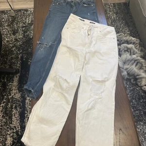 Lot Of 2 Jeans Women's Size 8 Old Navy ROCKSTAR And Wild Fable 1466 - Picture 1 of 12