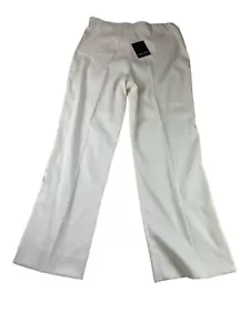 Lauren Vidal Women's 14 Ivory Pants Made in France - Picture 1 of 10