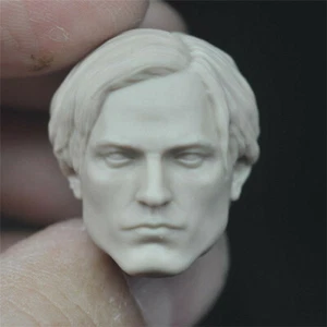 1:10 heroes Robert Pattinson Head Sculpt Carved For 7" Male Action Figure Body - Picture 1 of 6