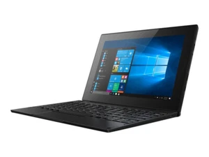 LENOVO TABLET 10 2-in-1 FAST FHD Laptop Celeron N4100 48GB 128GB SSD Win 10 GOOD - Picture 1 of 4