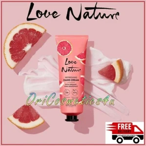 Crema de Manos Refrescante Oriflame Love Nature con Pomelo Rosa Orgánico - Imagen 1 de 6