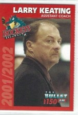 2001-02 Kelowna Rockets (WHL) Larry Keating