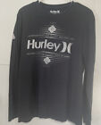 Chemise à manches longues Hurley Youth Boys Pull Over Noir Taille Moyenne