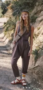 Free People Movement Hot Shot Twisted Piece Size XS in Charcoal Brown - Picture 1 of 6