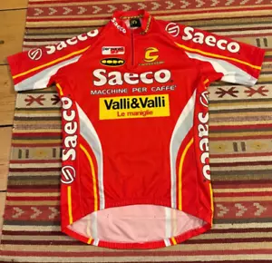 Vintage Cannondale Saeco Road Cycling Team Jersey, 2000 season, size M - Picture 1 of 2