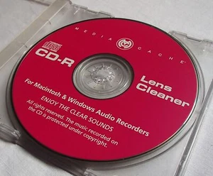 Media Cache Musical CD ROM Lens Cleaner Disc Windows & Mac Original Jewel Case - Picture 1 of 3