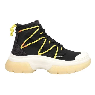 Palladium Pallawave Zapatillas Altas Plataforma Mujer Negras Zapatos Informales 97998- Foto 1 de 4