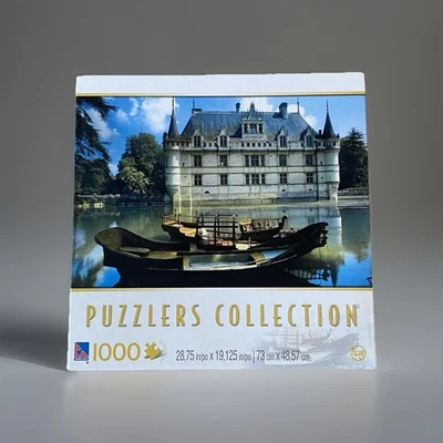 Chateau Azay-Le-Rideau France Puzzlers Collection 1000 Pieces Sealed NEW - Image 1 of 4