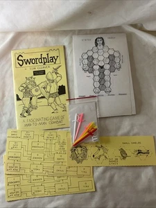 Swordplay Man To Man Kampfspiel mit Fantasy Ergänzung Tom Cleaver KOMPLETT - Bild 1 von 7