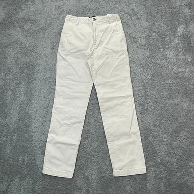 Banana Republic Pants Womens 4 White Authentic Chino High Rise Stretch Cotton - Image 1 of 4