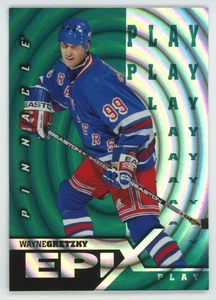1997-98 PINNACLE Wayne Gretzky EPIC PLAY EMERALD E1 - Picture 1 of 2