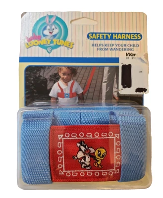 Arnés de seguridad Baby Looney Tunes Sylvester y Piolín Pájaro 90’s correa rara Foto 1 de 2