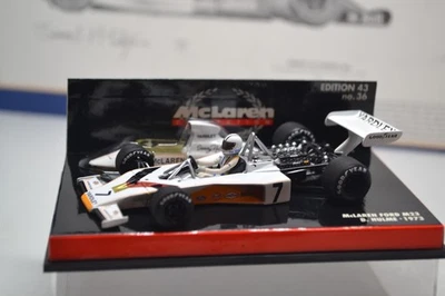 MINICHAMPS /F1 - 1973 MCLAREN M23 - DENNY HULME - 1/43 SCALE 530 734307 - Image 1 of 4