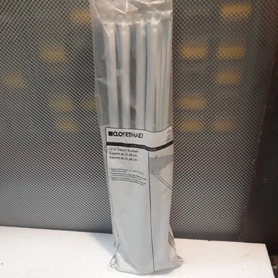 Closetmaid Bracket Shelf Organizer Support Brackets 12 Pack White 12" 1776 - Image 1 of 4