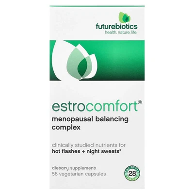 EstroComfort®, Complejo Equilibrante Menopáusico, 56 Cápsulas Vegetarianas Foto 1 de 3