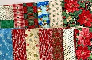 REMNANT LOT - CHRISTMAS THEMES, DESIGNS-VARIETY - SEE LISTING - Imagen 1 de 24