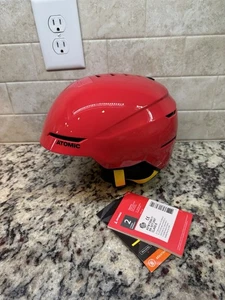 Atomic Savor Junior XS 48-52 CM Red Snow Helmet With Tags Fast Free Shipping - Picture 1 of 7