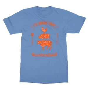 I'd Smoke That Funny Smoker Grill Men's T-Shirt - Picture 1 of 16