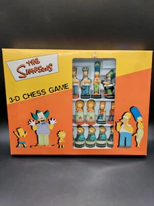 The Simpsons | 3-D Schach Spiel | 2000 | komplett - Bild 1 von 7