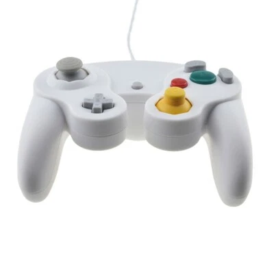 WHITE Wired Handheld Gamepad Controller Joystick For Nintendo Gamecube NGC - Image 1 of 3