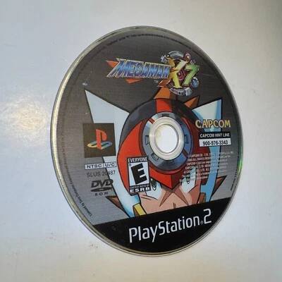 Mega Man X7 (PS2, 2003), solo disco garantía PROBADO FUNCIONANDO ✅ Foto 1 de 2