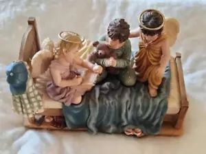 Prayers & Promises Figurine TELL DADDY I LOVE HIM DEMDACO Bill Stross 2002 - Picture 1 of 11