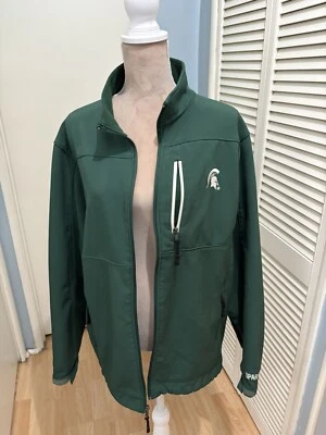 Университет штата Мичиган. Куртка на молнии Spartan Colosseum мужская размер XL? См. фото - Изображение 1 из 4