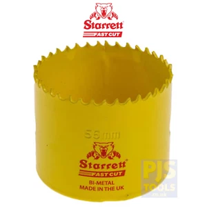 Starrett FCH56 MM 56 mm bi-metallo taglio rapido sega per fori taglio rapido STRHS56AX - Foto 1 di 2