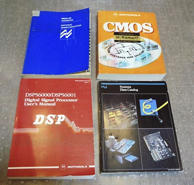 Lot of 4 Vintage IC Data Books, National Semi, Motorola and Intel - Image 1 of 2