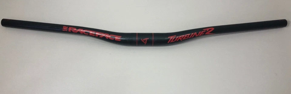 NEW Race Face Turbine R Handlebar 780mm 35mm Clamp 20mm Rise Red Logo Aluminum - Image 1 of 2