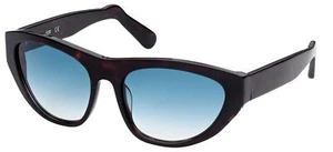GCDS GD0010 HAVANA/GREEN BLUE SHADED 58/18/135 unisex Sunglasses - Picture 1 of 1