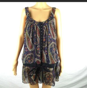 Canotta Torrid Boho Paisley Hooks taglia 2 - Foto 1 di 8