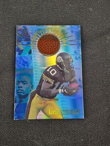 1996 COLLECTORS EDGE GAME BALL KORDELL STEWART STEELERS G1 (RB)