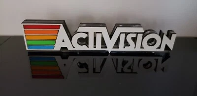 Activision Logo (Atari)Display Sign perfect for the gameroom (Atari show it off) - Image 1 of 4