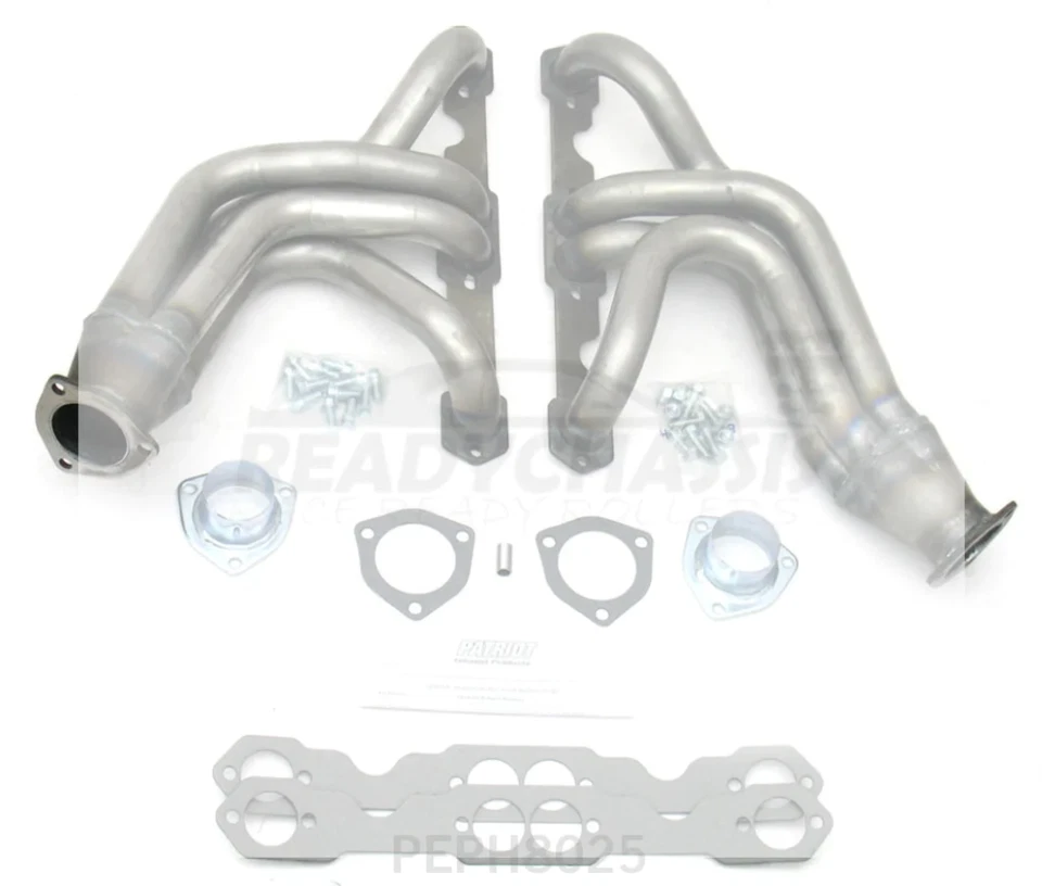 Se adapta a cabezales de escape Patriot - SBC 55-57 para Chevy H8025 Foto 1 de 2