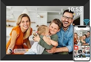 SANDSTROM SDPFHD10B25 10.1" Digital Photo Frame - Black - Brand new - Picture 1 of 2