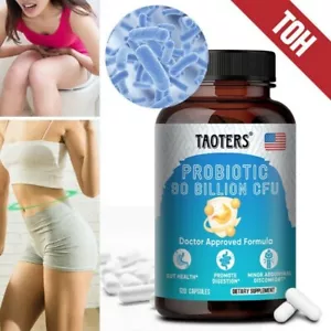 Probiotics 90 Billion CFU Capsules - Digestive & Gut Support,Reduce Bloating - Picture 1 of 6