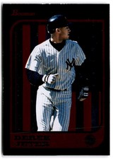 1997 Bowman International #1 DEREK JETER  New York Yankees Baseball